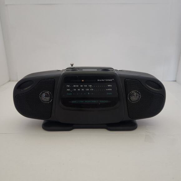 Vintage Suntone Mini Boom Box.  Tested works - Picture 1 of 6